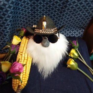 Gnome Cowboy with Corona Beer/Glasses/ "Name Me" Tag!